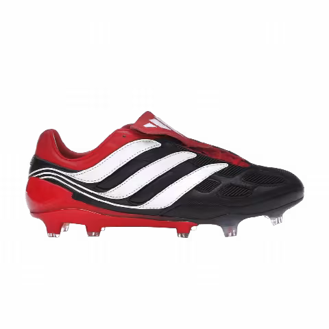 adidas Predator Precision FG 'Black White Collegiate Red'