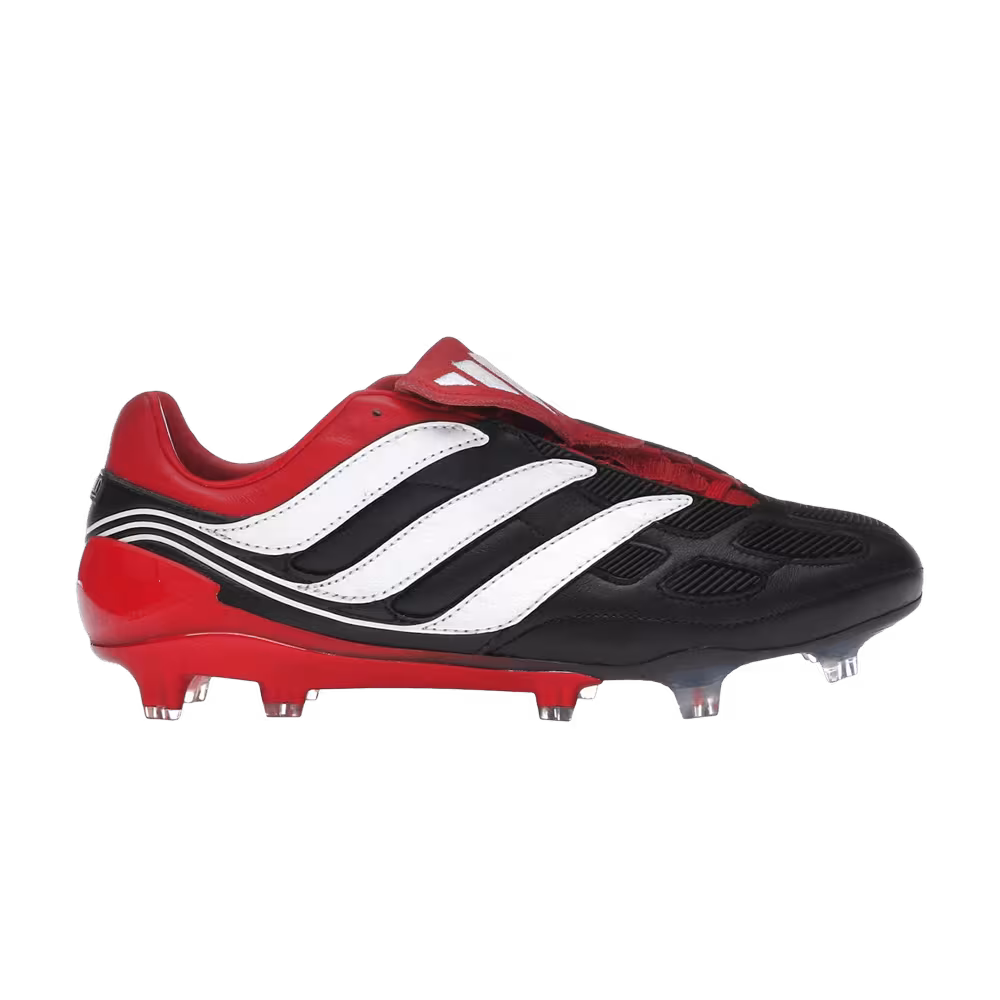 adidas Predator Precision FG Black White Collegiate Red