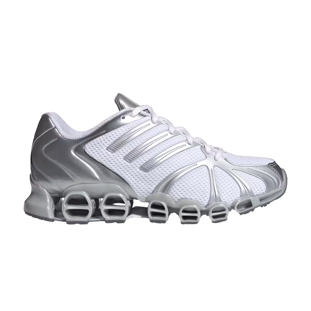 adidas Women's Mega Ghostride White Silver Metallic