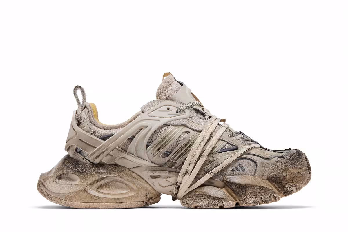 adidas XLG Runner Deluxe Alumina Cream, view 2
