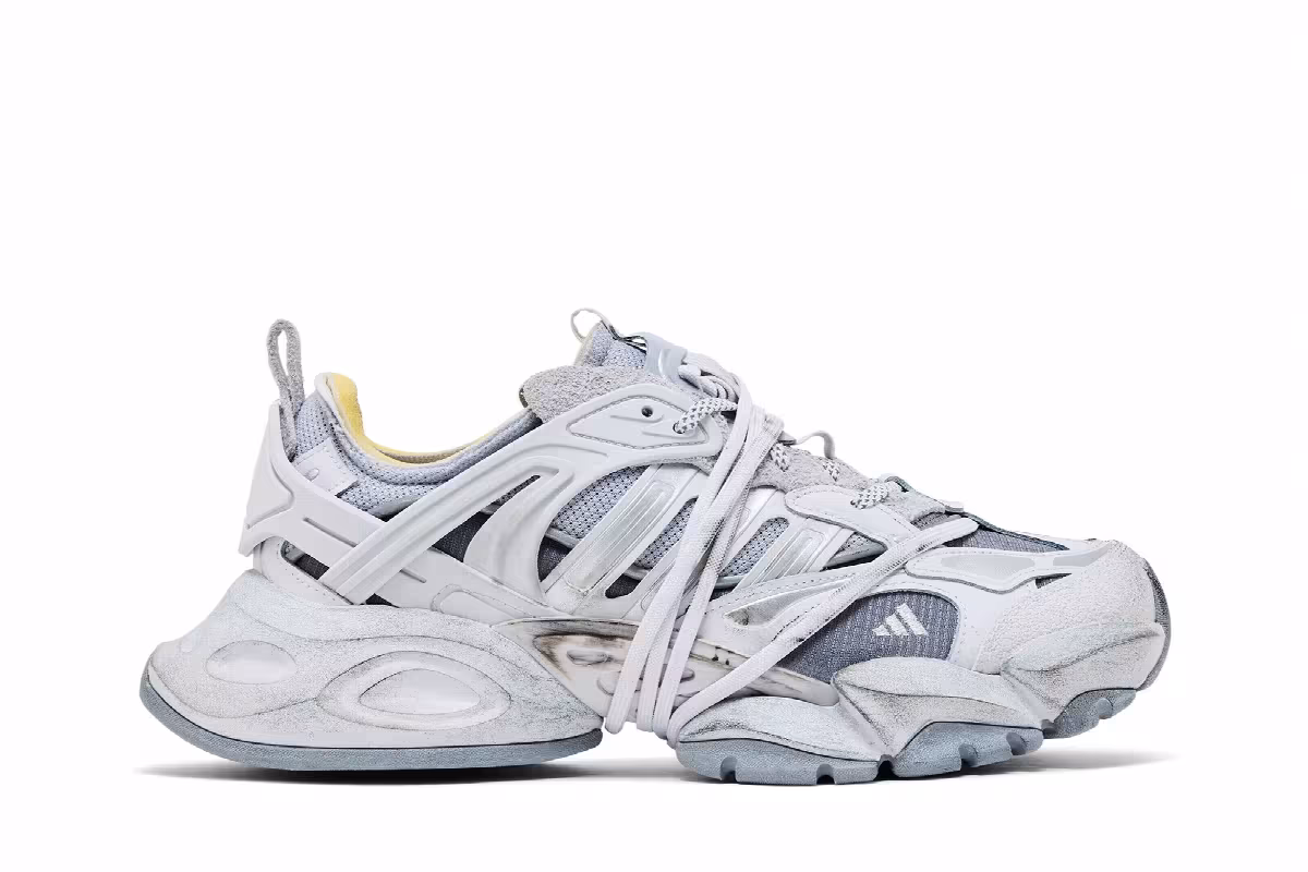 adidas XLG Runner Deluxe Gray Silver Metallic, view 2