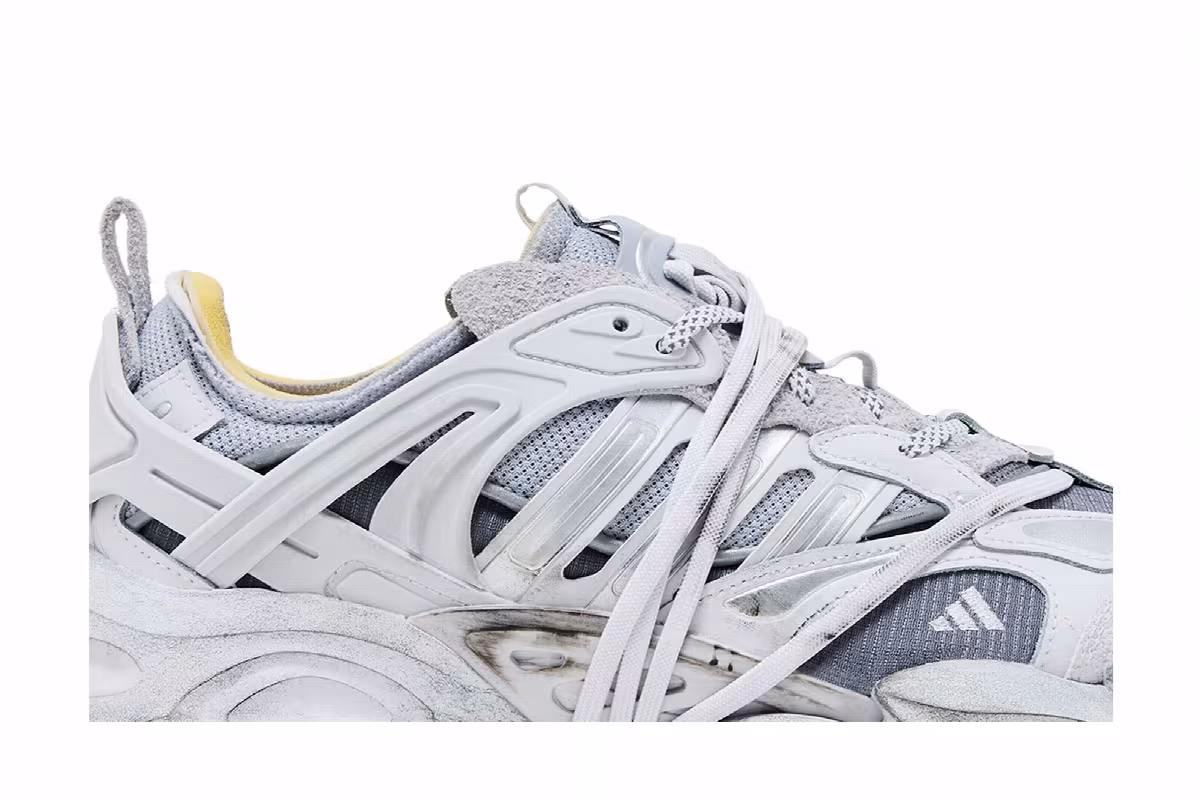 adidas XLG Runner Deluxe Gray Silver Metallic, view 3
