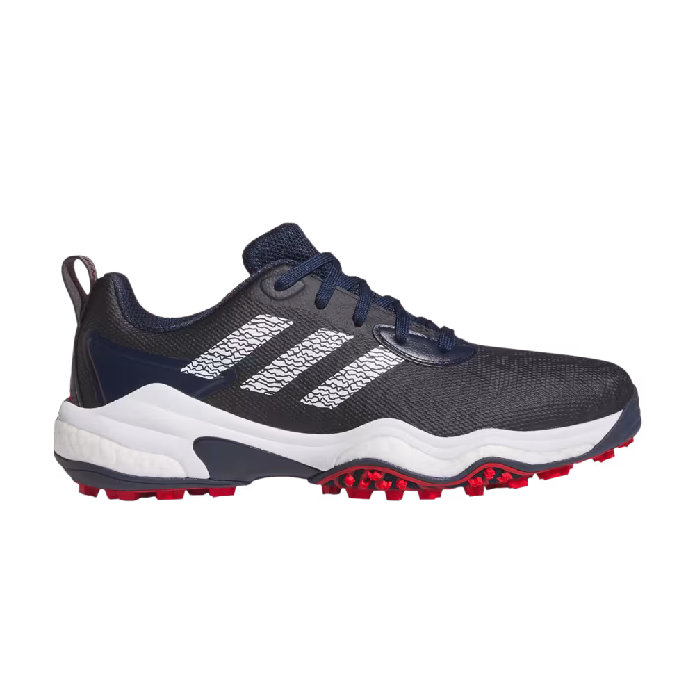 adidas CodeChaos 25 Spikeless Golf Collegiate Navy Scarlet