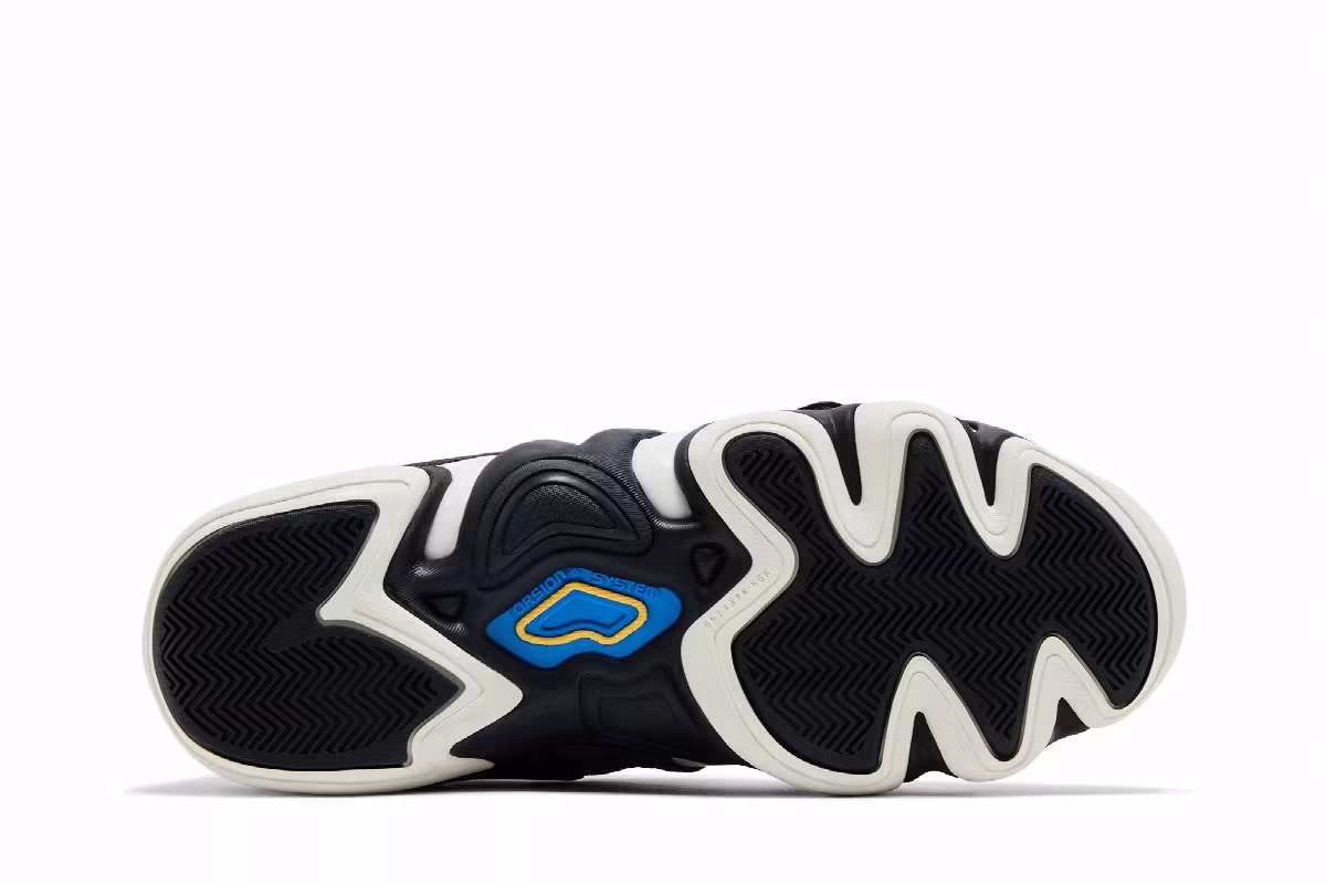 adidas Crazy 8 Low Black White, view 5