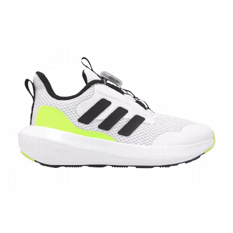 adidas FortaRun 3.0 BOA K 'White Black Lucid Lemon'