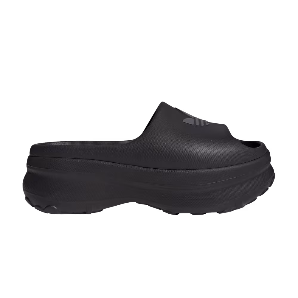 adidas Women's Adifom Stan Smith Slide Black Grey
