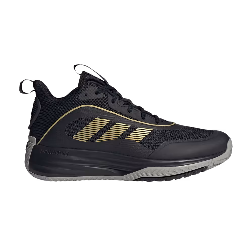 Adidas Own the Game 3 Black Gold Metallic