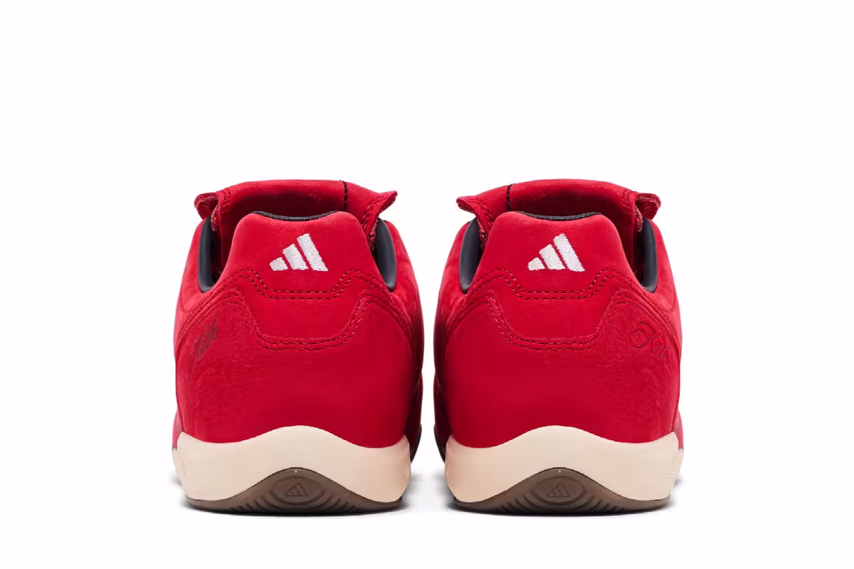Kith x adidas Predator 2002 IC Red White, view 7