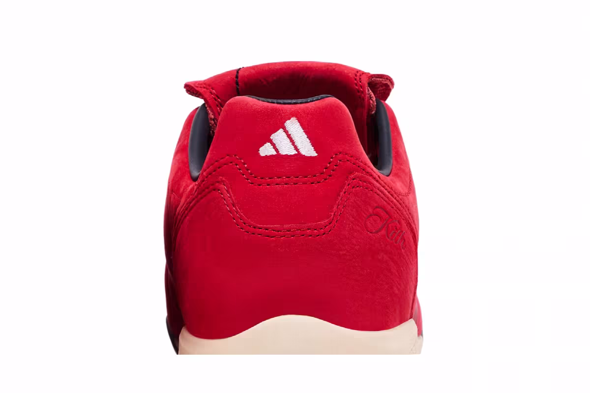 Kith x adidas Predator 2002 IC Red White, view 8