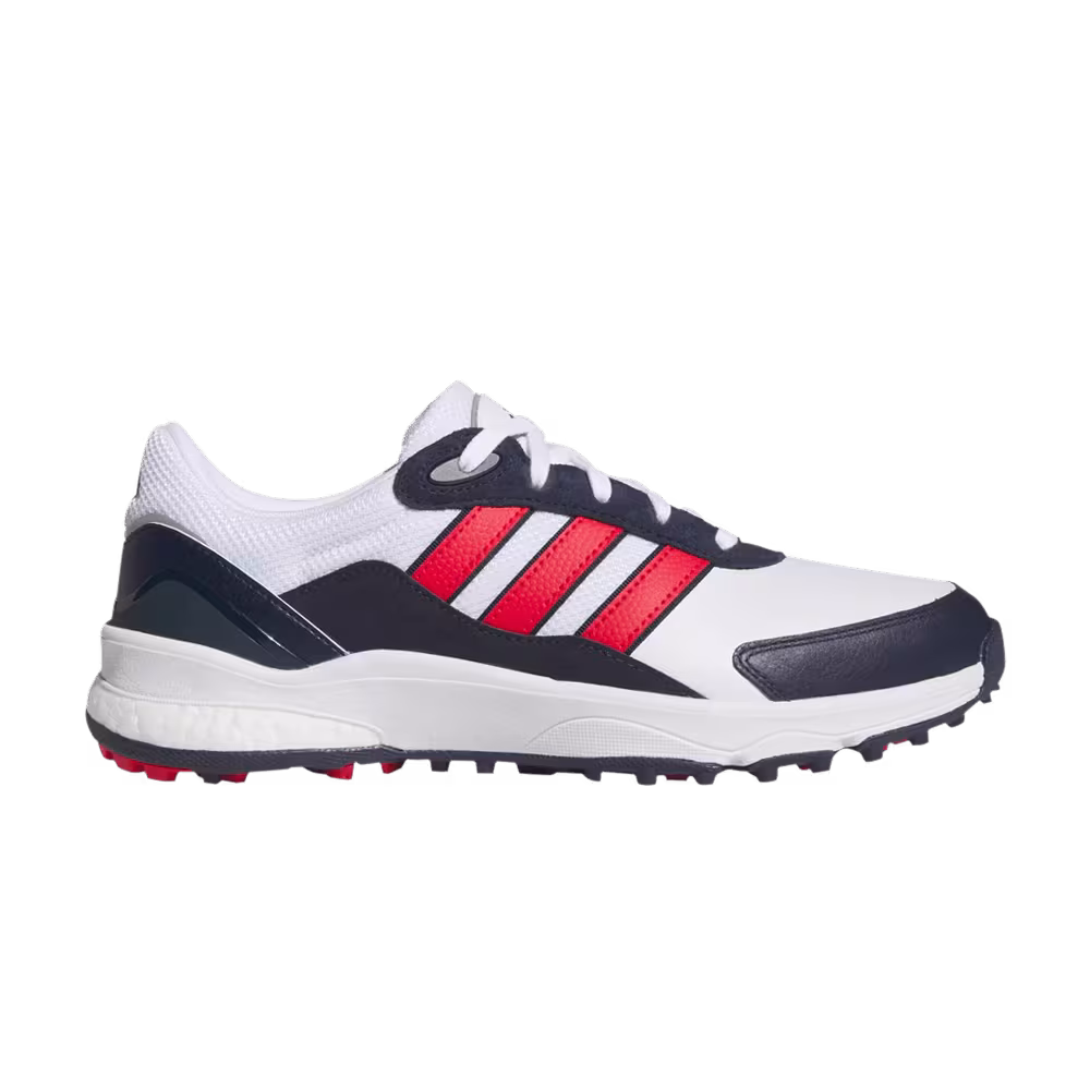 adidas SW5540 Spikeless Golf White Pure Ruby Navy