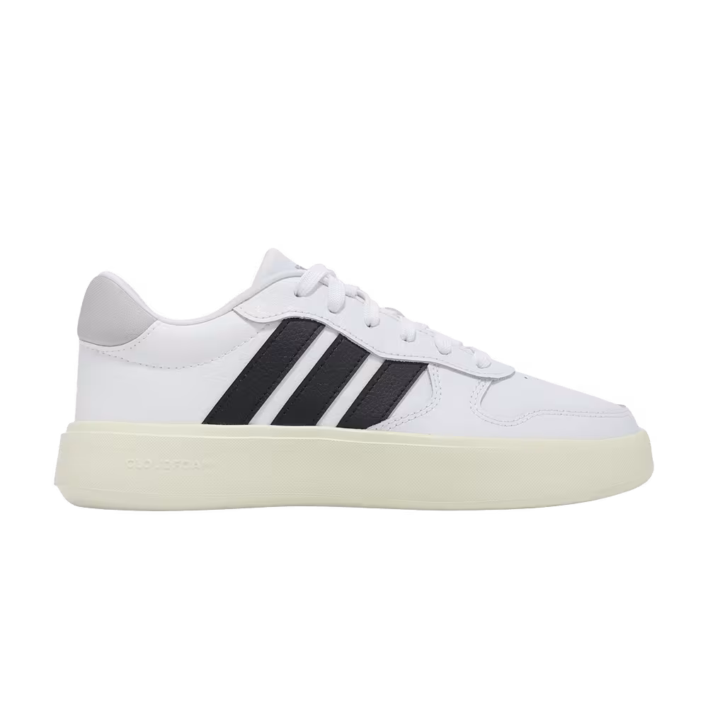 Adidas Women's Litecourt White Black Silver Metallic