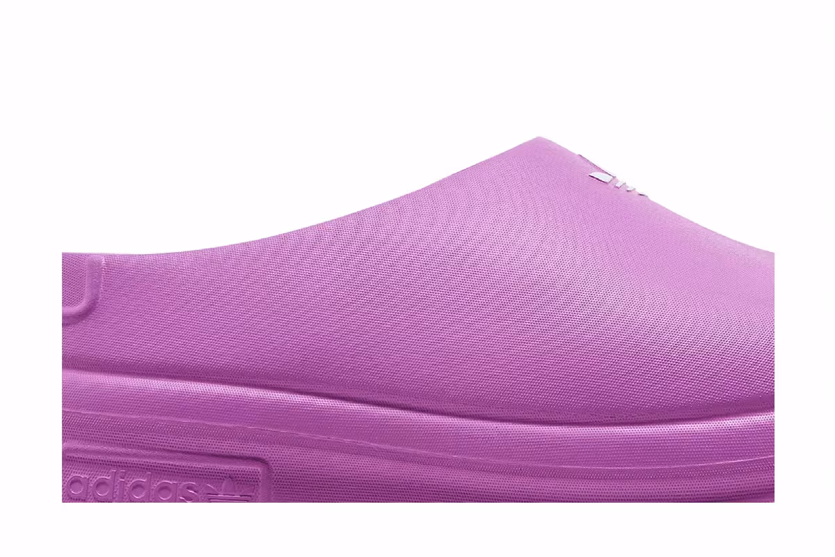 adidas Women's Adifom Stan Smith Mule Purple Burst, view 3