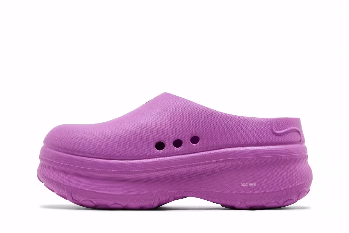 adidas Women's Adifom Stan Smith Mule Purple Burst, view 4
