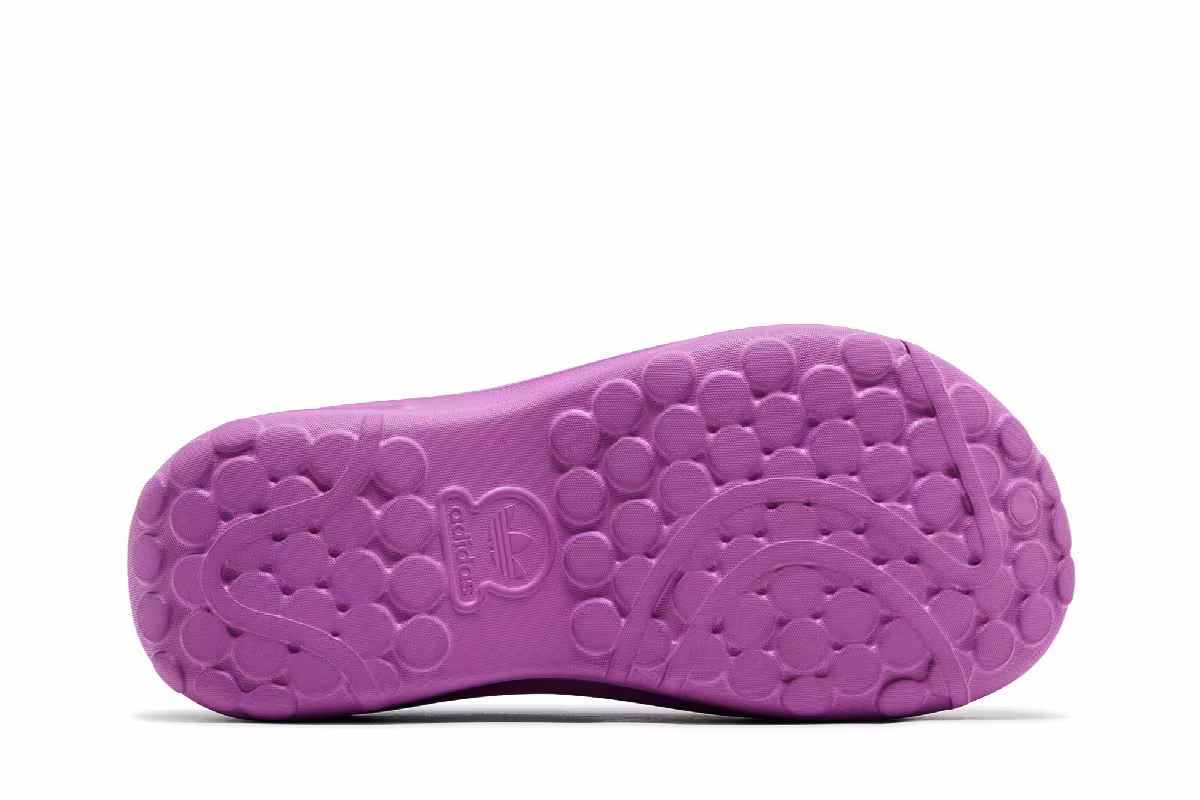 adidas Women's Adifom Stan Smith Mule Purple Burst, view 5