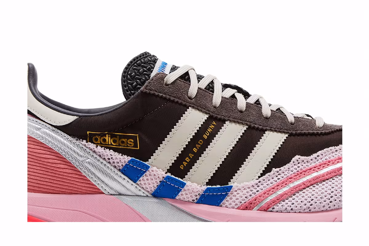 Bad Bunny x adidas Adizero SL72 Brown Clear Pink, view 3
