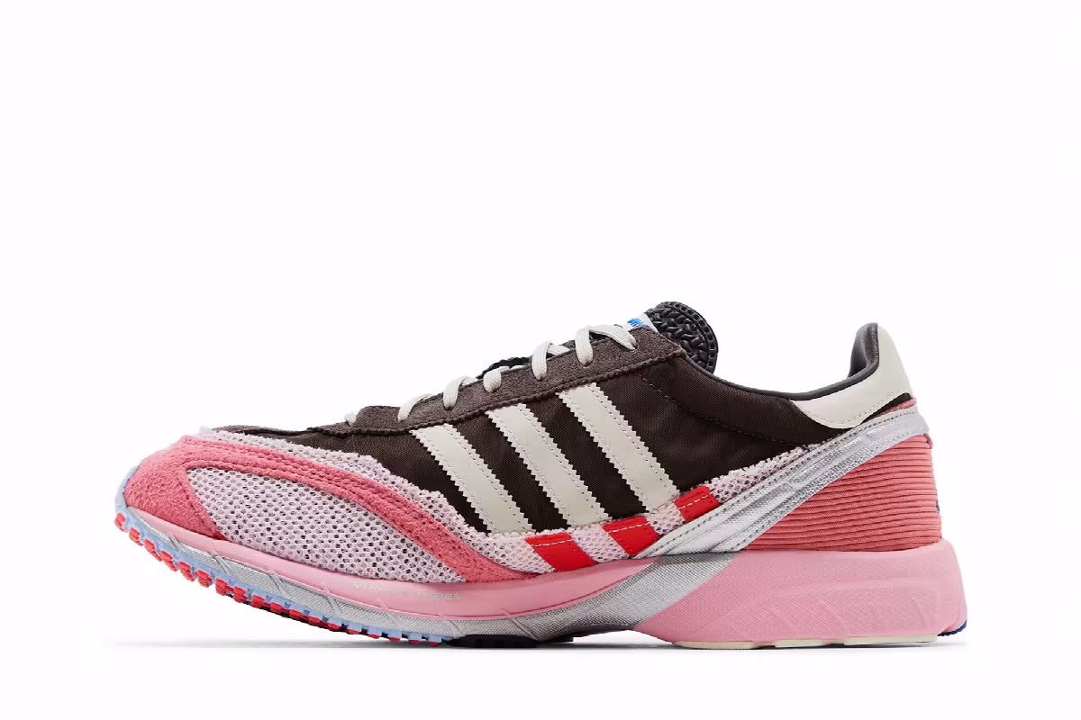 Bad Bunny x adidas Adizero SL72 Brown Clear Pink, view 4