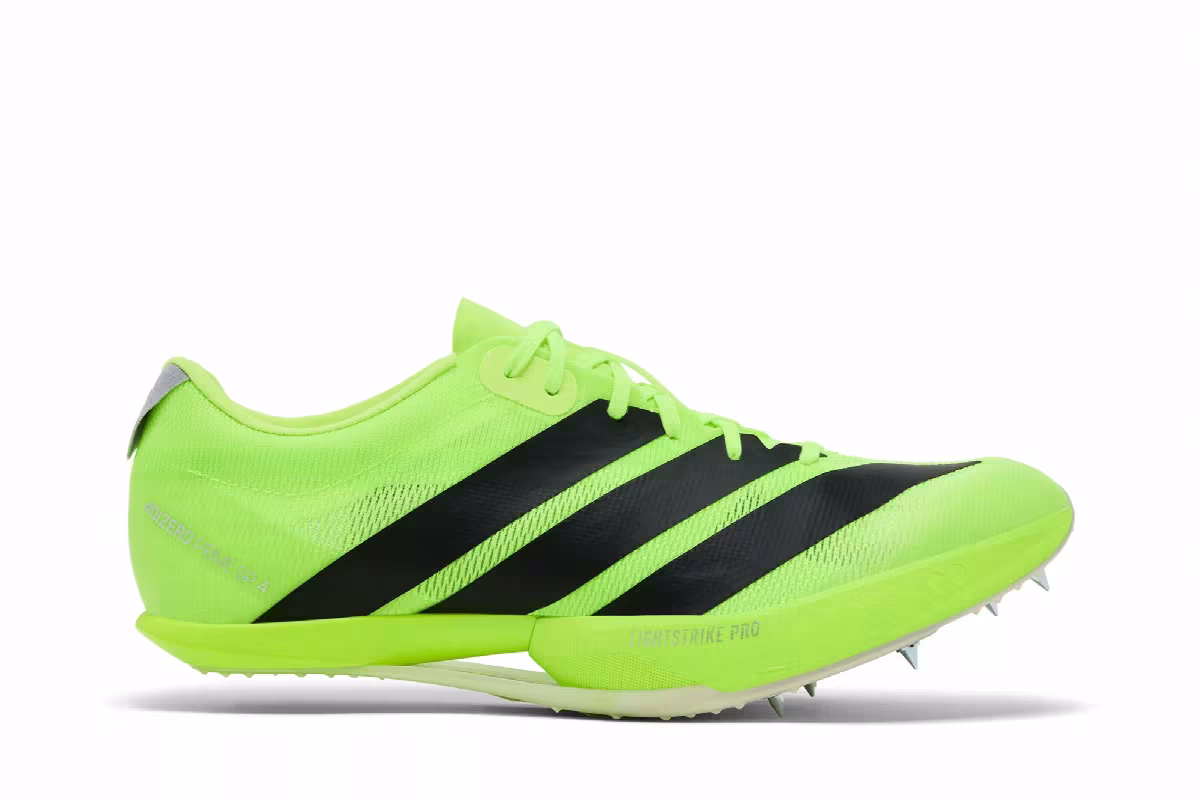 adidas Adizero Prime SP 4 Lucid Lemon Black, view 2