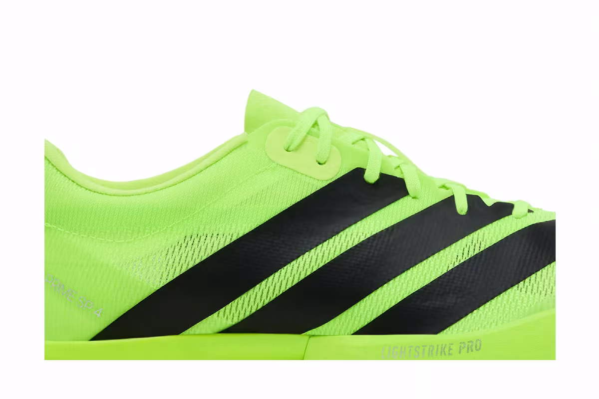 adidas Adizero Prime SP 4 Lucid Lemon Black, view 3