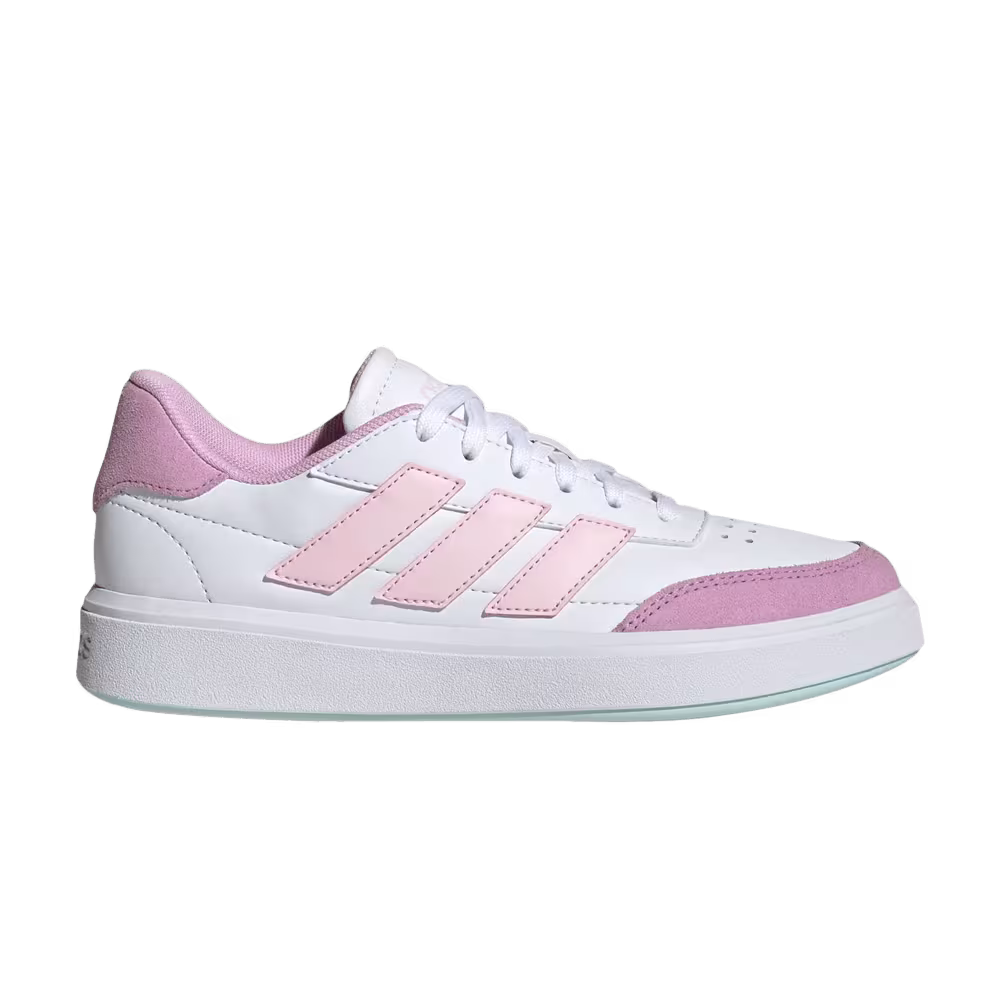 adidas CourtBlock J Clear Pink Bliss Lilac