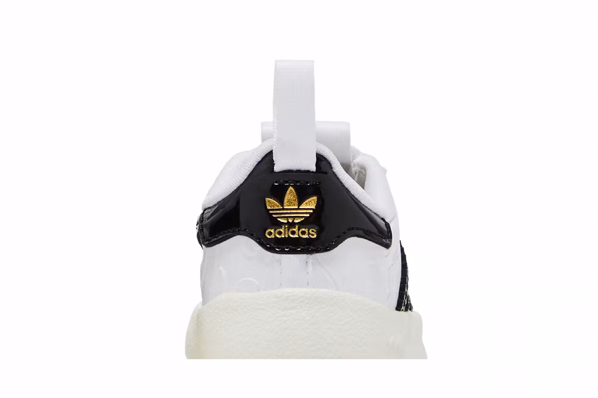 BAPE x adidas Superstar 360 I White Black, view 8