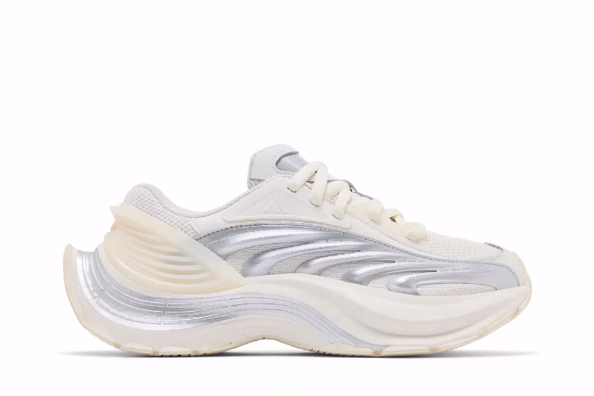 adidas XLG Metawave Cream White Silver Metallic, view 2