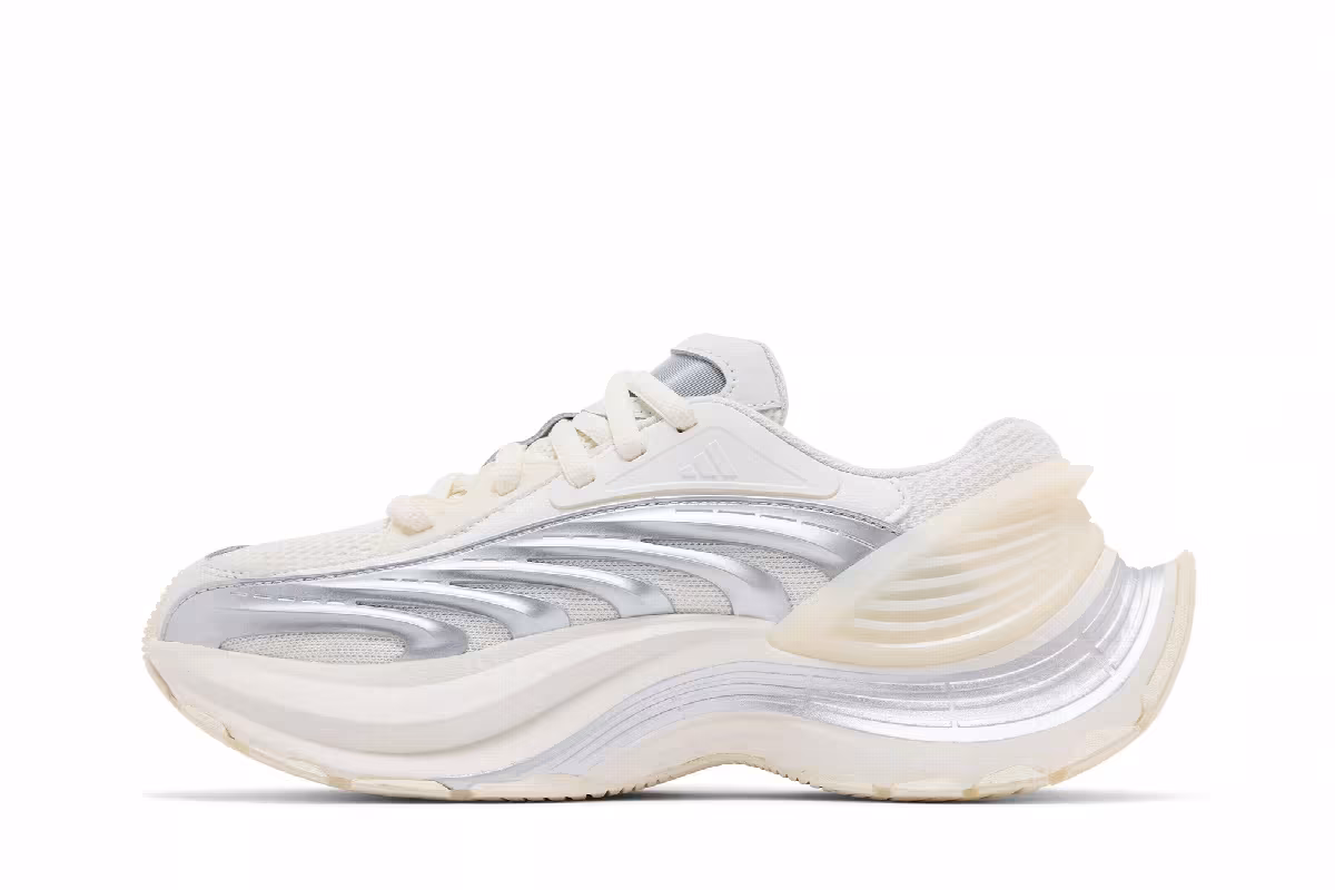 adidas XLG Metawave Cream White Silver Metallic, view 4