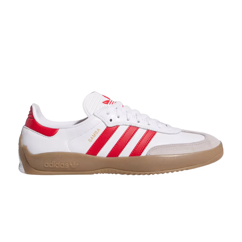 adidas Puig Samba White Better Scarlet Gum