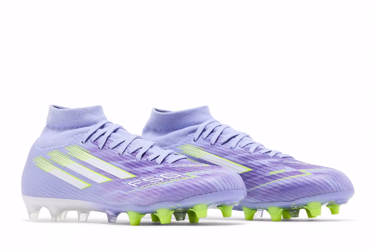 adidas Women's Adizero F50 Sparkfusion League FG AG Radiant Blaze Pack, view 9