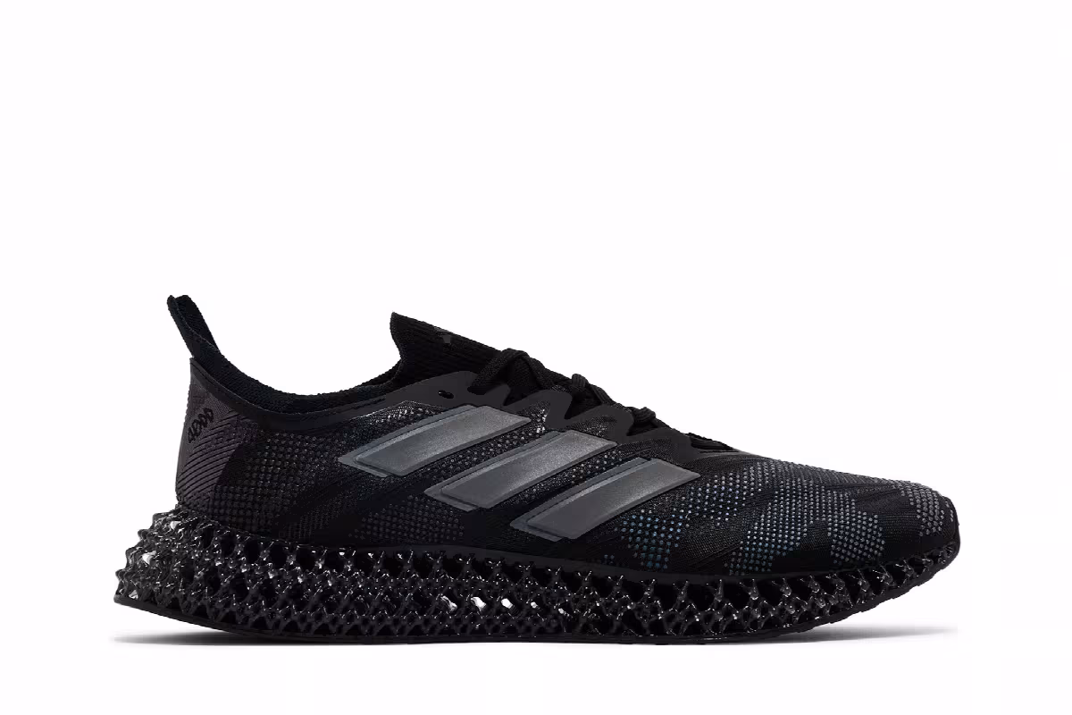 adidas 4DFWD 4 Black Iron Metallic, view 2