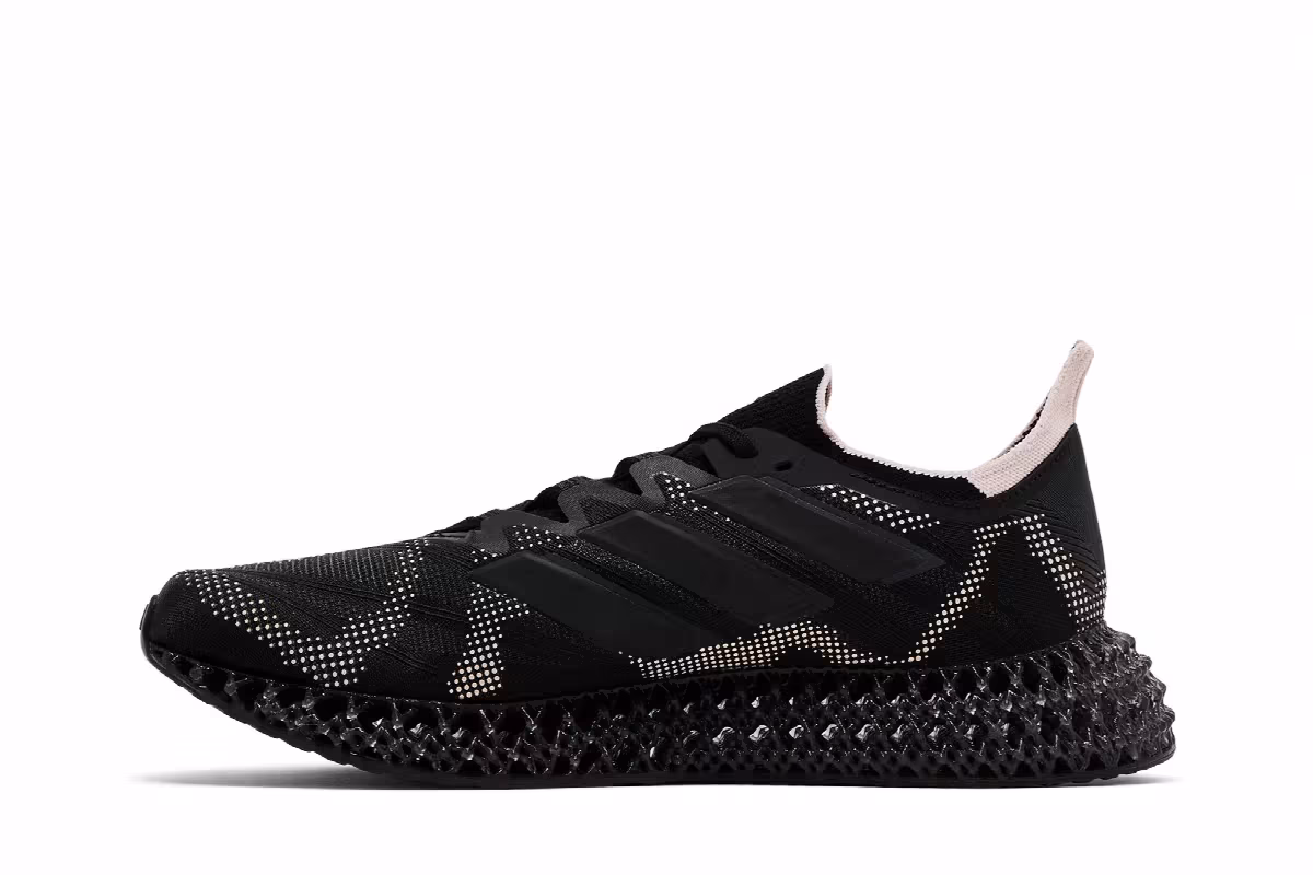 adidas Women's 4DFWD 4 Black Wonder Quartz, view 4