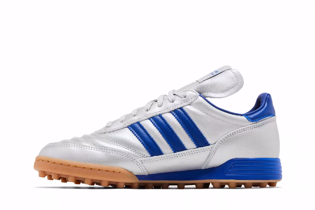 adidas Mundial Team Silver Metallic Royal Gum, view 4