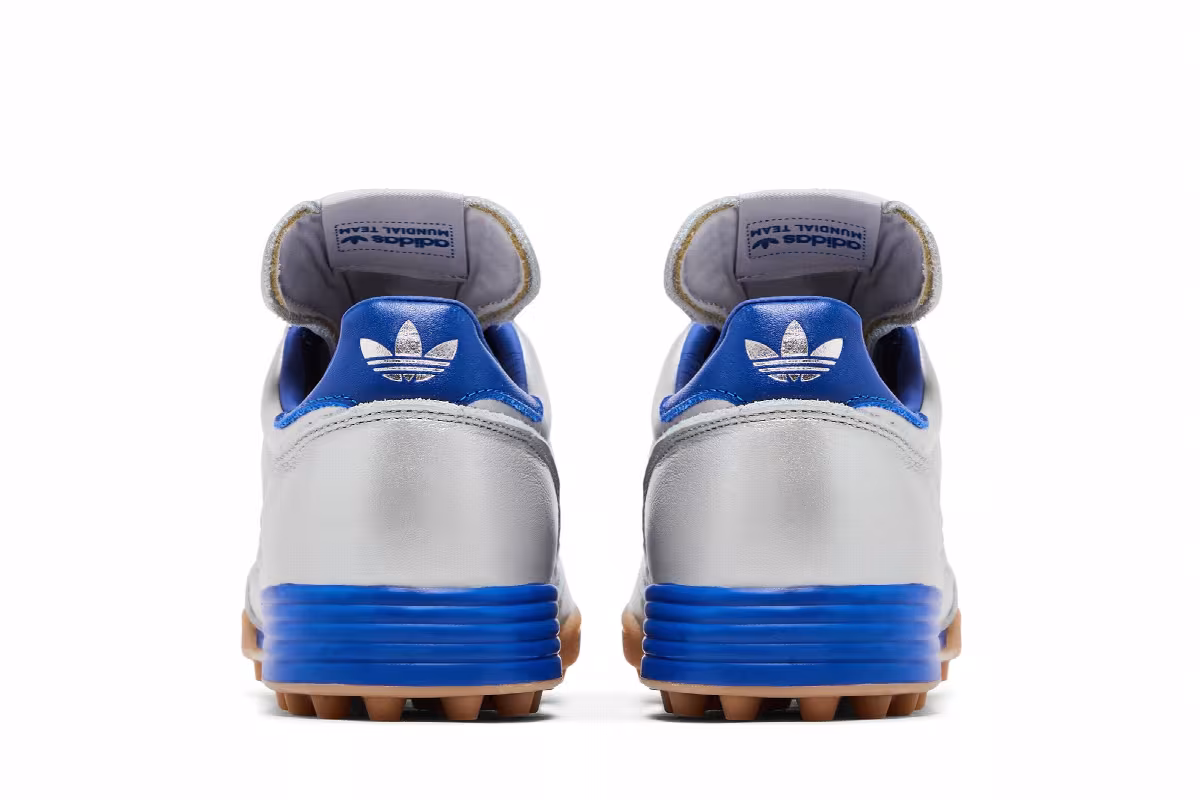 adidas Mundial Team Silver Metallic Royal Gum, view 7
