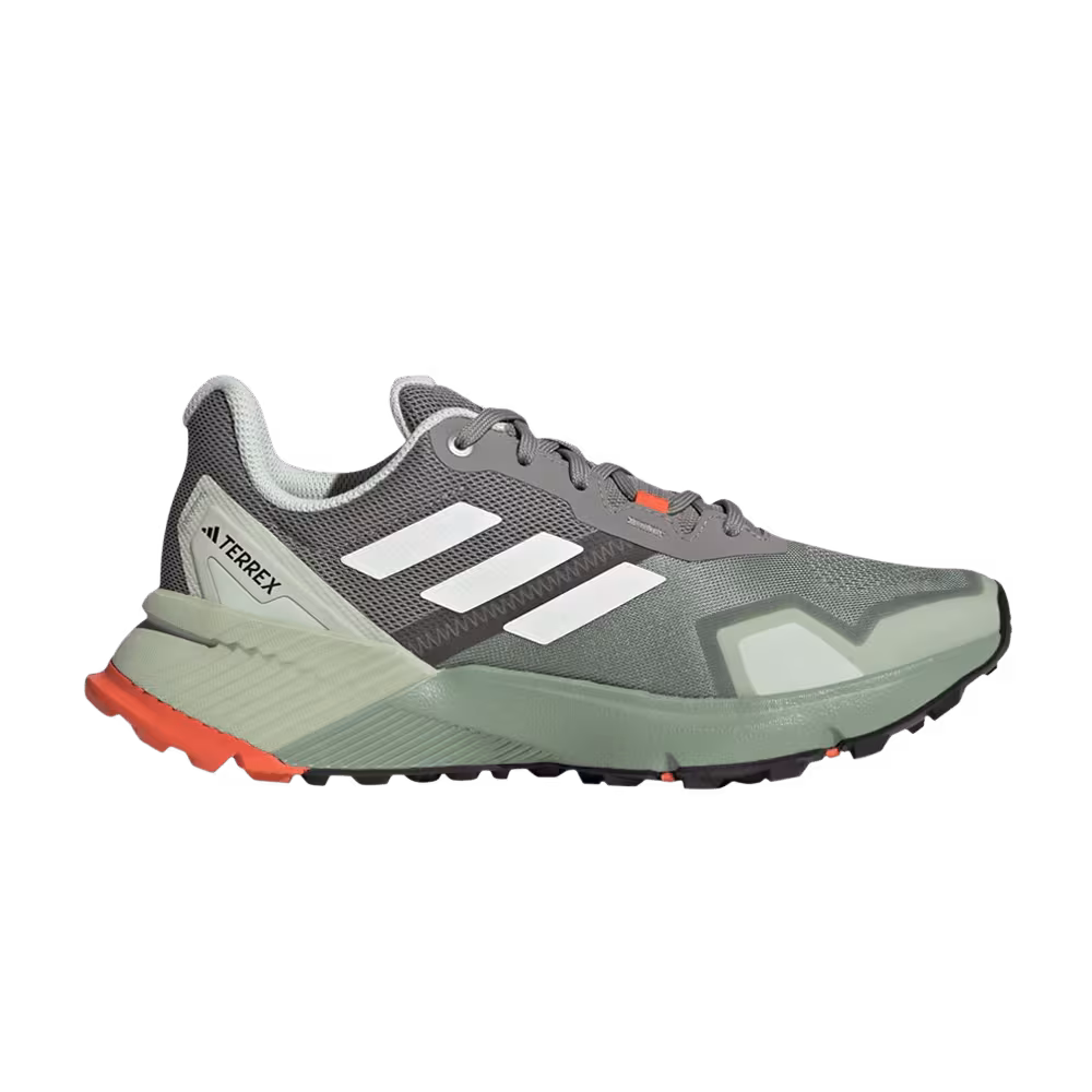 adidas Women's Terrex Soulstride Trail Silver Green