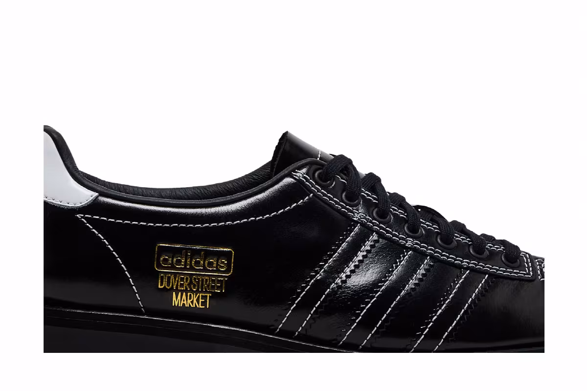Brain Dead x Dover Street Market x adidas Bowling Black, view 3