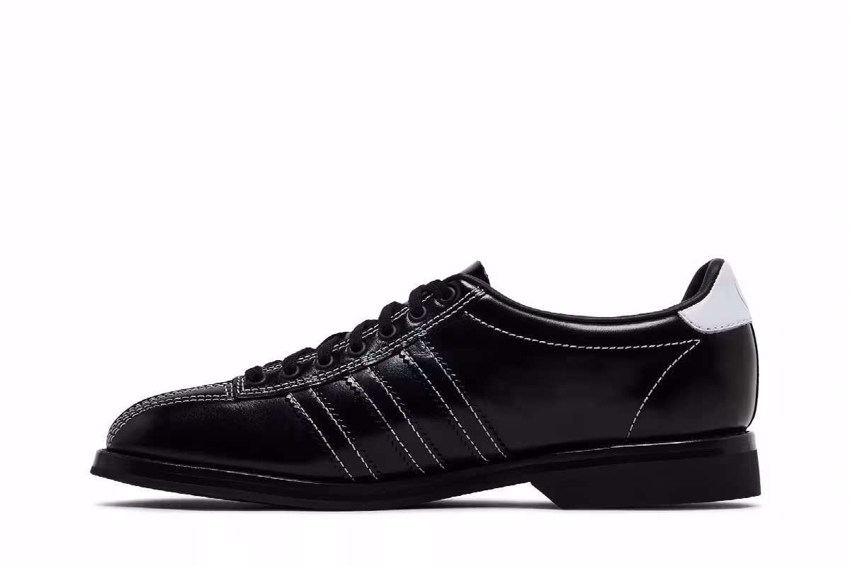 Brain Dead x Dover Street Market x adidas Bowling Black, view 4