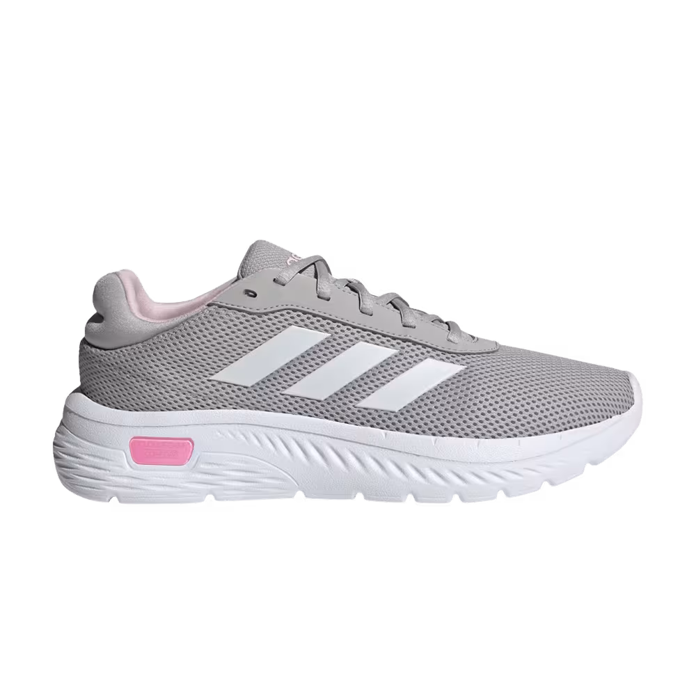 adidas Women's Cloudfoam Comfy Grey Clear Pink