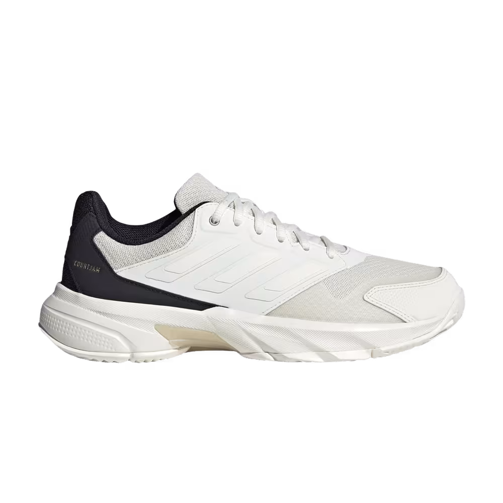 adidas Women's Courtjam Control 3 Off White Champagne