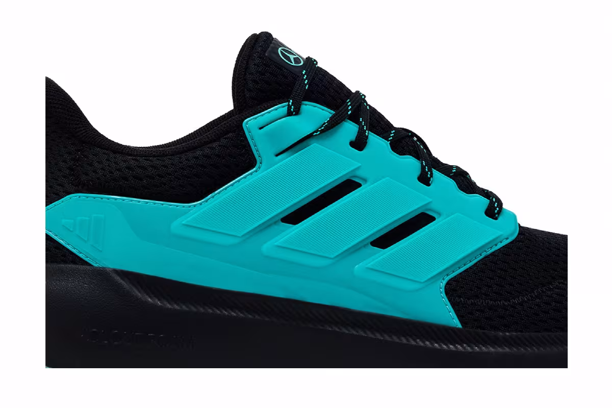 Mercedes-AMG Petronas Formula One Team x adidas Ultimashow 2.0 Black Semi Mint Rush, view 3