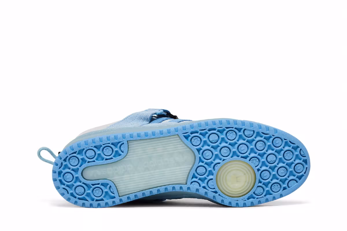 Bad Bunny x adidas Forum Buckle Low Blue Tint, view 5