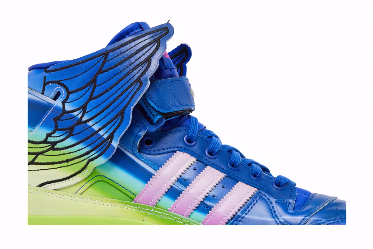Jeremy Scott x adidas Forum Wings 4.0 Motorsport, view 3