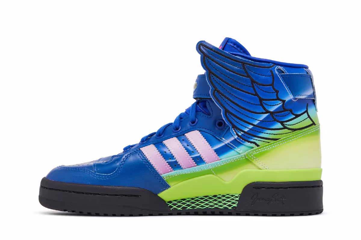 Jeremy Scott x adidas Forum Wings 4.0 Motorsport, view 4