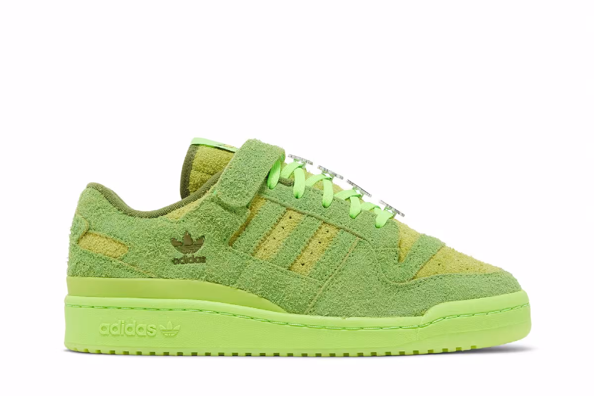Dr. Seuss x adidas Forum Low The Grinch, view 2