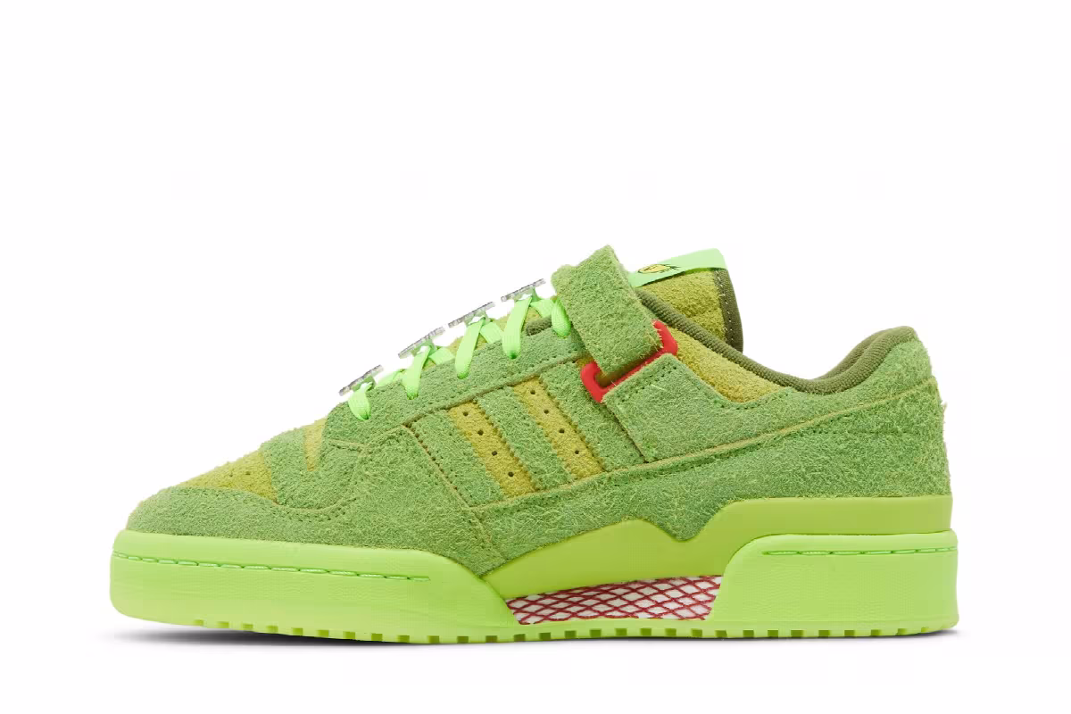 Dr. Seuss x adidas Forum Low The Grinch, view 4
