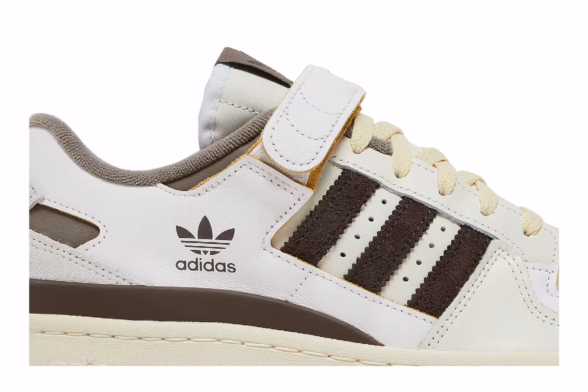 adidas Forum 84 Low Off White Brown, view 3