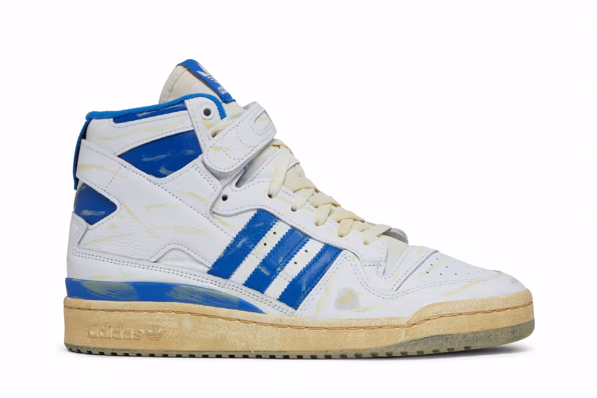 adidas Forum 84 High Worn Blue, view 2
