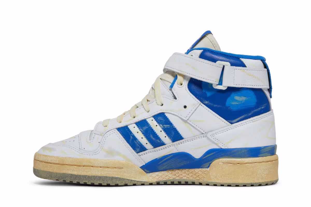 adidas Forum 84 High Worn Blue, view 4