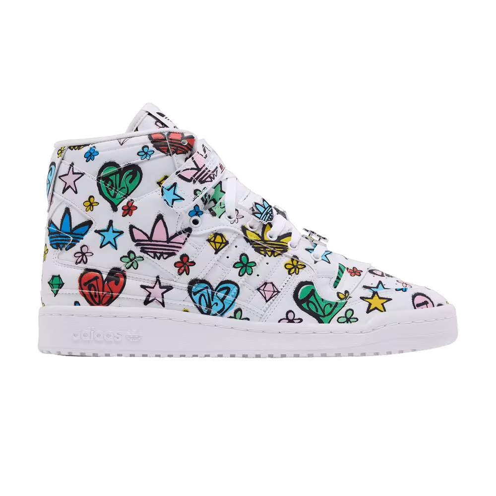Jeremy Scott x adidas Forum 84 High Monogram