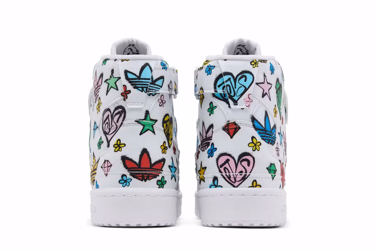 Jeremy Scott x adidas Forum 84 High Monogram, view 7