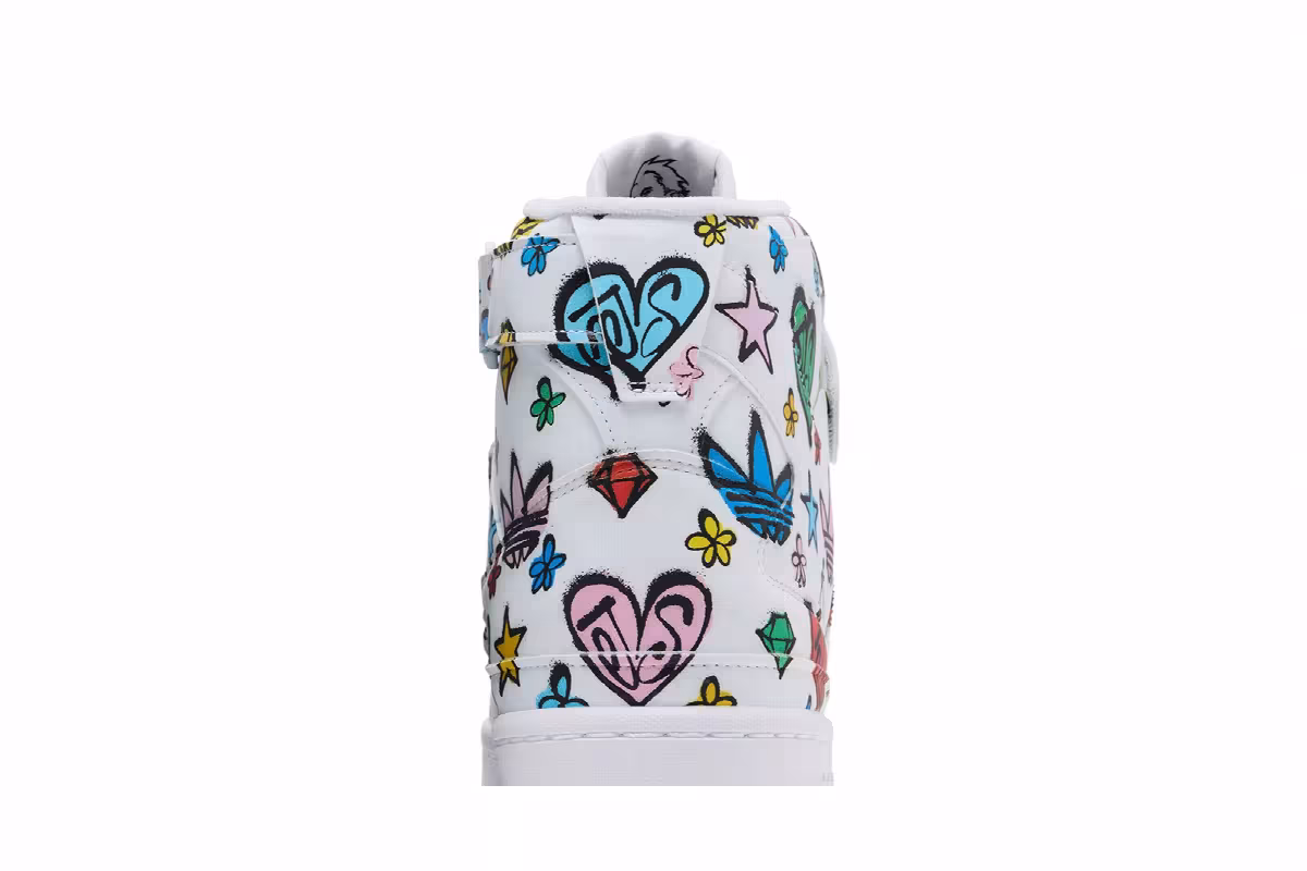 Jeremy Scott x adidas Forum 84 High Monogram, view 8