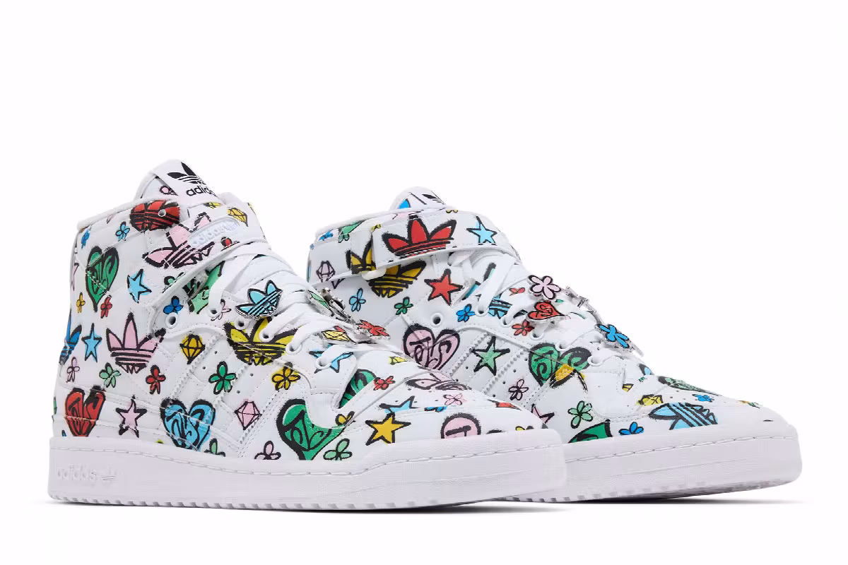 Jeremy Scott x adidas Forum 84 High Monogram, view 9
